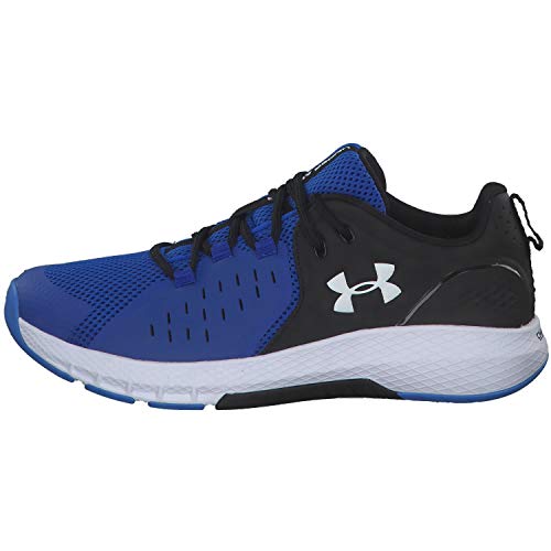 Under Armour UA Charged Commit TR 2, Zapatillas Deportivas para Interior Hombre, Azul (Versa Blue/White/Black), 42 EU