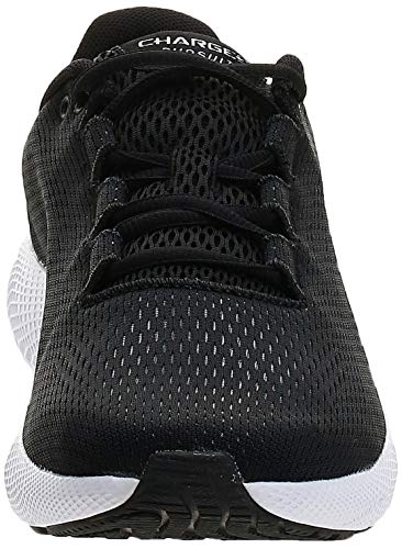 Under Armour UA Charged Pursuit 2, Calzado De Hombre, Zapatillas para Correr, Negro (Black/White/White (001) 001), 43 EU