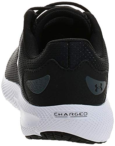 Under Armour UA Charged Pursuit 2, Calzado De Hombre, Zapatillas para Correr, Negro (Black/White/White (001) 001), 43 EU