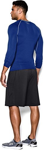 Under Armour UA Heatgear Long Sleeve Camiseta De Manga Larga, Hombre, Azul (Royal/Steel 400), L Under Armour UA Heatgear Long Sleeve Camiseta De Manga Larga, Hombre, Azul (Royal/Steel 400), L