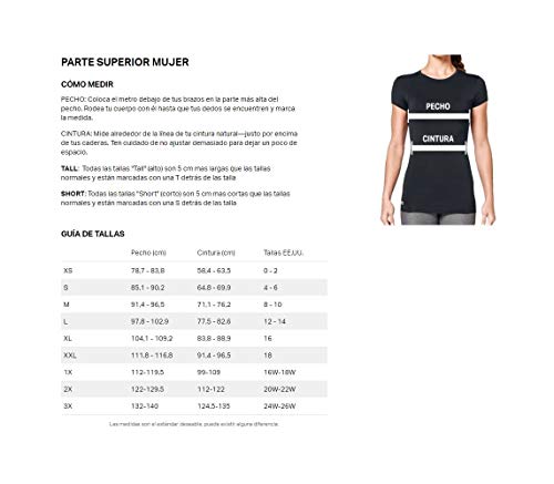 Under Armour UA Heatgear Racer Camiseta Sin Mangas, Mujer, (Black/Metallic Silver (001), M Under Armour UA Heatgear Racer Camiseta Sin Mangas, Mujer, (Black/Metallic Silver (001), M