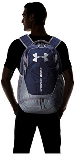 Under Armour Ua Hustle 3.0, Mochila Unisex, Azul (Midnight Navy/Graphite/Silver 410), Talla Única Under Armour Ua Hustle 3.0, Mochila Unisex, Azul (Midnight Navy/Graphite/Silver 410), Talla Única