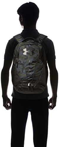 Under Armour UA Hustle 3.0 Mochila, Unisex, (Desert Sand/Black/Black), Taglia Unica