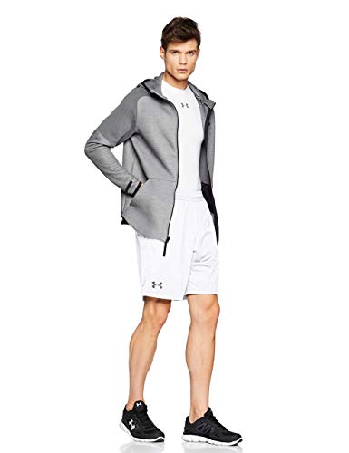 Under Armour UA Raid 8 Shorts, pantalón Corto Hombre, Blanco (White/Graphite (100)), L Under Armour UA Raid 8 Shorts, pantalón Corto Hombre, Blanco (White/Graphite (100)), L