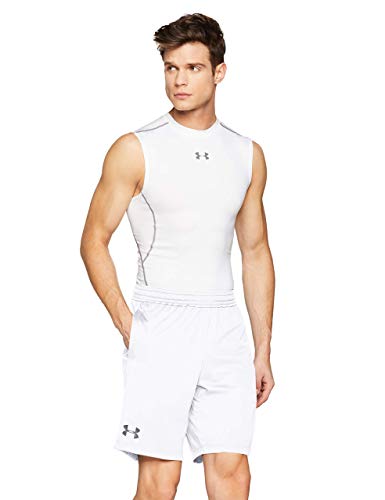 Under Armour UA Raid 8 Shorts, pantalón Corto Hombre, Blanco (White/Graphite (100)), L Under Armour UA Raid 8 Shorts, pantalón Corto Hombre, Blanco (White/Graphite (100)), L