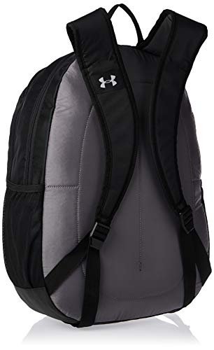 Under Armour UA Scrimmage 2.0 Backpack, mochila unisex, mochila resistente al agua unisex, negro (Black/Black/Silver(001)), Taglia unica