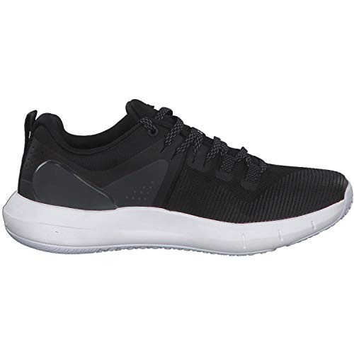 Under Armour UA W HOVR Rise, Zapatillas Deportivas para Interior Mujer, Negro (Black/White/White (002) 002), 40 EU