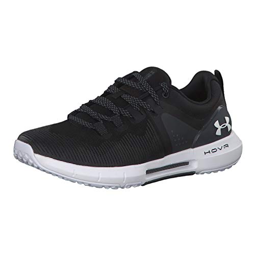 Under Armour UA W HOVR Rise, Zapatillas Deportivas para Interior Mujer, Negro (Black/White/White (002) 002), 40 EU