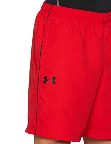 Under Armour UA Woven Graphic Short Pantalón Corto, Hombre, Rojo (600), XL