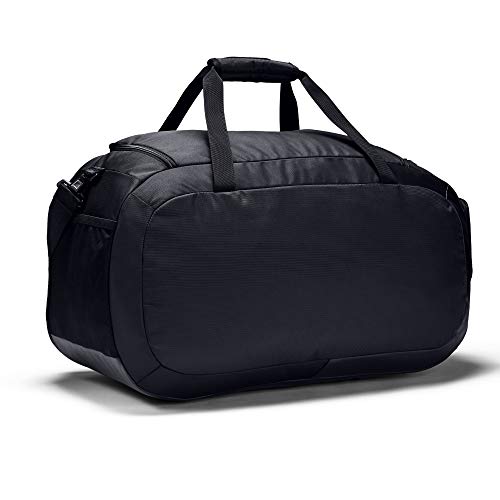 Under Armour Undeniable Duffle 4.0 bolsa de deportes, bolsa de entrenamiento unisex, Negro (Black/Black/Silver (001)), M