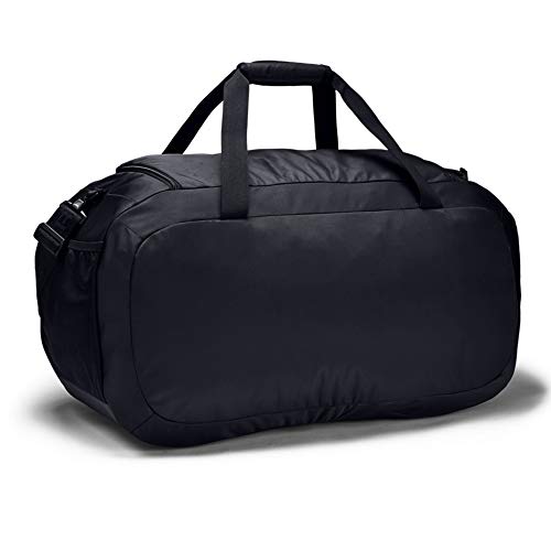 Under Armour Undeniable Duffle 4.0 bolsa de deportes, bolsa de entrenamiento unisex, Negro (Black/Black/Silver (001)), M