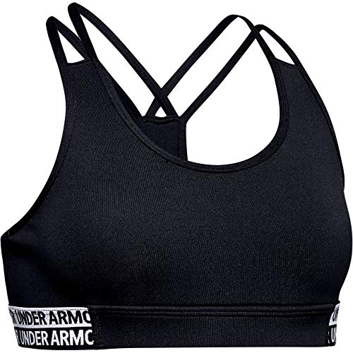 Under Armour (UNDKU Armour Heatgear Sujetador Deportivo, Niñas, Negro, YLG Under Armour (UNDKU Armour Heatgear Sujetador Deportivo, Niñas, Negro, YLG