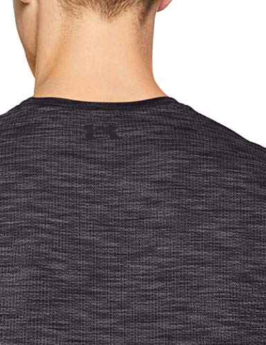 Under Armour Vanish Seamless Short Sleeve Camiseta, Hombre, Gris (Steel/Black 035), S Under Armour Vanish Seamless Short Sleeve Camiseta, Hombre, Gris (Steel/Black 035), S