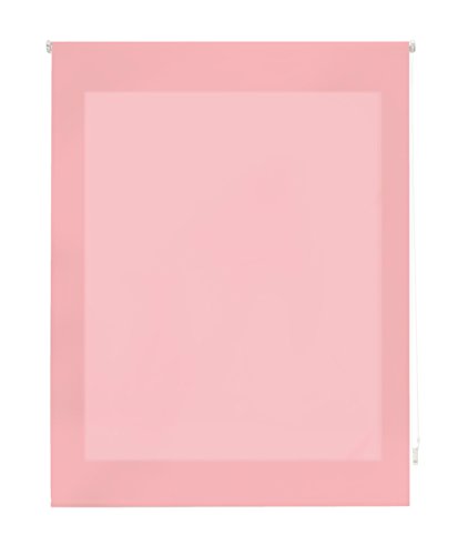Uniestor Estor Enrollable Liso Traslúcido Tela Rosa 120x175 cm Uniestor Estor Enrollable Liso Traslúcido Tela Rosa 120x175 cm