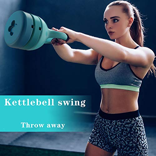 Unisex Slim Waist Abdomen Kettlebell Peso Ajustable 5-12Lb Mancuernas 26 * 14.5CM para Espalda Músculo Brazo Pectoral Entrenamiento Muscular Pechos Firmes