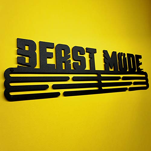 United Medals Beast Mode Medalla Percha | Acero Recubierto de Polvo Negro (43cm / 48 Medallas) Soporte para Medallas Deportivas United Medals Beast Mode Medalla Percha | Acero Recubierto de Polvo Negro (43cm / 48 Medallas) Soporte para Medallas Deportivas