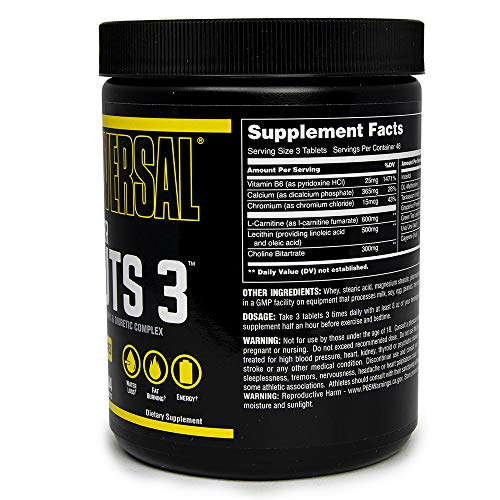 Universal Nutrition Super Cuts 3-130 Tabletas