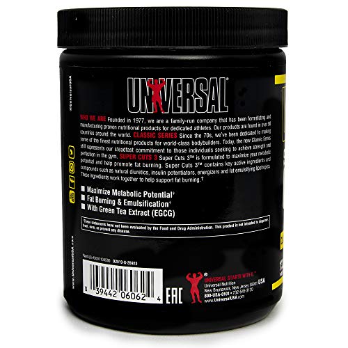 Universal Nutrition Super Cuts 3-130 Tabletas