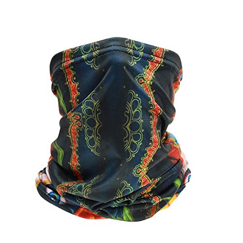 Unknow Máscara de Montar Unisex Multifuncional Headwear Bandana Mascarilla, mascarilla, Diadema, Bufanda, Polaina para el Cuello, protección contra el Polvo y los Rayos UV,Transpirable, pasamontañas