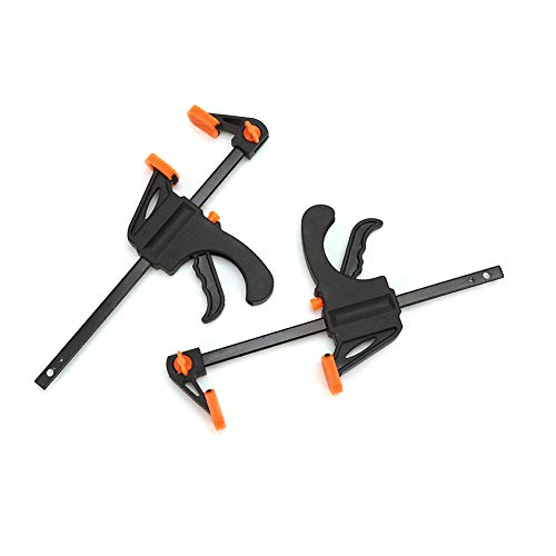 upain 6 Piezas Abrazadera de Barra 19.5cm F-bar Sargentos de Barra de Rápido Sargentos para Madera Herramienta de Carpintero para Apriete Interior y Exterior upain 6 Piezas Abrazadera de Barra 19.5cm F-bar Sargentos de Barra de Rápido Sargentos para Madera Herramienta de Carpintero para Apriete Interior y Exterior