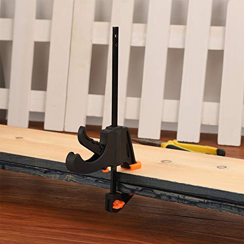 upain 6 Piezas Abrazadera de Barra 19.5cm F-bar Sargentos de Barra de Rápido Sargentos para Madera Herramienta de Carpintero para Apriete Interior y Exterior upain 6 Piezas Abrazadera de Barra 19.5cm F-bar Sargentos de Barra de Rápido Sargentos para Madera Herramienta de Carpintero para Apriete Interior y Exterior