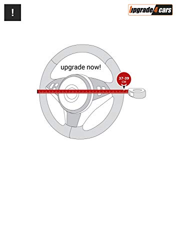 Upgrade4cars Funda Volante Coche Poli Piel Negro Universal | 37-39 cm Diámetro Exterior | Accesorios Coches Interior Decoracion | Ideas Regalos Upgrade4cars Funda Volante Coche Poli Piel Negro Universal | 37-39 cm Diámetro Exterior | Accesorios Coches Interior Decoracion | Ideas Regalos