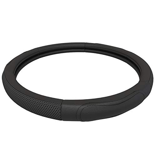 Upgrade4cars Funda Volante Coche Poli Piel Negro Universal | 37-39 cm Diámetro Exterior | Accesorios Coches Interior Decoracion | Ideas Regalos Upgrade4cars Funda Volante Coche Poli Piel Negro Universal | 37-39 cm Diámetro Exterior | Accesorios Coches Interior Decoracion | Ideas Regalos