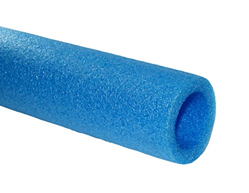 Upper Bounce 44" Tubo Espuma Proteccion Cama Elastica, Espuma para Barra De Trampolino Adapta a Postes De 1,5 Pulgadas De Diámetro, 16 Piezas - Azul