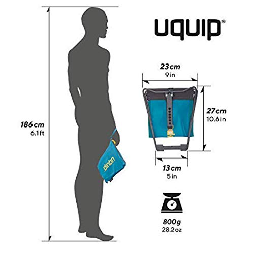 Uquip Fancy - Taburete Plegable con Peso Ligero y Volumen pequeño - Soporte hasta 100kg