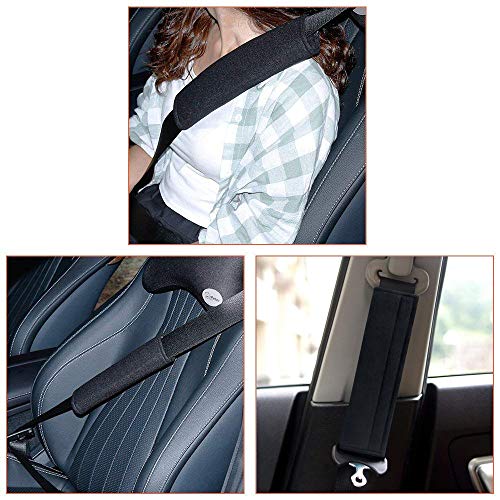 URAQT Almohadillas para Cinturón de Seguridad, Almohadilla Cinturon Coche, Almohadillas Protectores de Coche Hombro, Auto Almohada para Cinturón de Seguridad Soporte de la Cabeza Proteja Hombro 2PCS URAQT Almohadillas para Cinturón de Seguridad, Almohadilla Cinturon Coche, Almohadillas Protectores de Coche Hombro, Auto Almohada para Cinturón de Seguridad Soporte de la Cabeza Proteja Hombro 2PCS