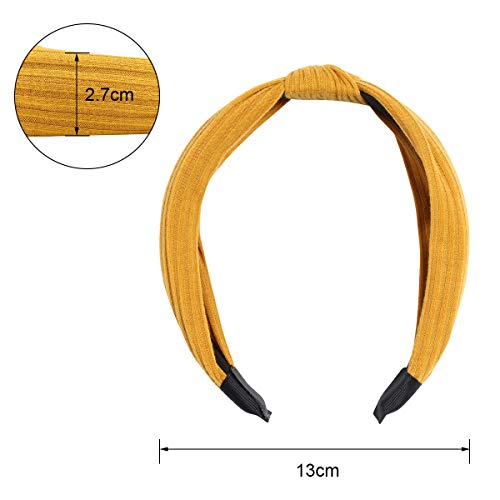 URAQT Diademas de Pelo Anchas, Diademas Nudo, Diademas para Mujer, Turbantes Para Mujer, Diadema de Nudo Bandas de Pelo para la Cabeza Turbantes para Mujer Diadema Para Mujer Chica Niña de Pelo 6pcs URAQT Diademas de Pelo Anchas, Diademas Nudo, Diademas para Mujer, Turbantes Para Mujer, Diadema de Nudo Bandas de Pelo para la Cabeza Turbantes para Mujer Diadema Para Mujer Chica Niña de Pelo 6pcs