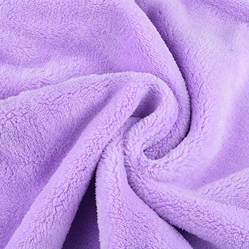 URAQT Toallas para Secar el Pelo 3pcs, Toalla Turbante para el Pelo, Cabello Turbante de Secado rápido Coral Fleece con Botón del Abrigo, para en EUR Ducha, SPA, Maquillaje, (Gris, Rosado, Púrpura) URAQT Toallas para Secar el Pelo 3pcs, Toalla Turbante para el Pelo, Cabello Turbante de Secado rápido Coral Fleece con Botón del Abrigo, para en EUR Ducha, SPA, Maquillaje, (Gris, Rosado, Púrpura)