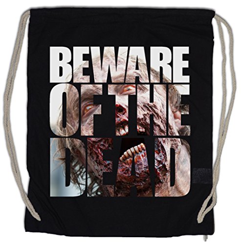 Urban Backwoods Beware of The Dead Bolsa de Cuerdas con Cordón Gimnasio Zombie The Walking Walkers Daryl Dixon Dead Shirt