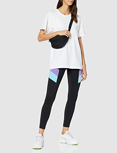 Urban Classics Leggings Ladies Color Block Yoga-Hose, Negro (Black/Ultraviolet 02363), 42 (Talla del Fabricante: Large) para Mujer Urban Classics Leggings Ladies Color Block Yoga-Hose, Negro (Black/Ultraviolet 02363), 42 (Talla del Fabricante: Large) para Mujer