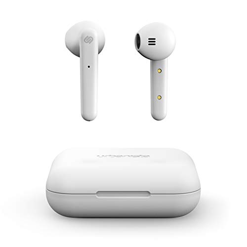 Urbanista Stockholm Auriculares Verdaderamente Inalámbricos 14H de Duración Bluetooth 5.0 con Estuche de Carga, Controles Táctiles y Cascos con Micro Dual Compatible con Android e iOS - Blanco Urbanista Stockholm Auriculares Verdaderamente Inalámbricos 14H de Duración Bluetooth 5.0 con Estuche de Carga, Controles Táctiles y Cascos con Micro Dual Compatible con Android e iOS - Blanco