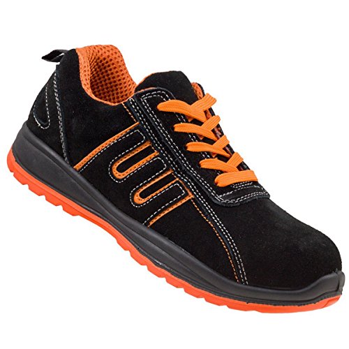 Urgent Calzado de seguridad modelo 216 S1 EN ISO 20345 unisex, color Negro, talla 42 EU Urgent Calzado de seguridad modelo 216 S1 EN ISO 20345 unisex, color Negro, talla 42 EU
