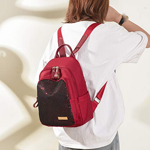 URIBAKY - Mochila Moderna, Simple Y Unisex con Asa En Color Liso Acabado En El Estilo De Una Mochila Escandinava De Malla para JóVenes, Traje para La Escuela Y Viajes URIBAKY - Mochila Moderna, Simple Y Unisex con Asa En Color Liso Acabado En El Estilo De Una Mochila Escandinava De Malla para JóVenes, Traje para La Escuela Y Viajes