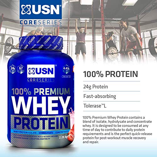 USN Whey Protein Premium Vanilla - 2280 gr USN Whey Protein Premium Vanilla - 2280 gr