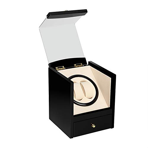 Uten Caja giratoria para Relojes automatico Watch Winder Madera de Reloj de Pulsera