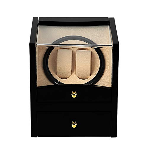 Uten Caja giratoria para Relojes automatico Watch Winder Madera de Reloj de Pulsera Uten Caja giratoria para Relojes automatico Watch Winder Madera de Reloj de Pulsera