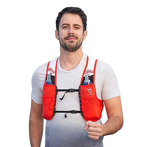 UTOBEST Chaleco de hidratación Ultraligero 2.5L Mochilas Trail Running, Unisex UTOBEST Chaleco de hidratación Ultraligero 2.5L Mochilas Trail Running, Unisex