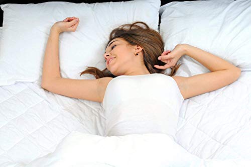 Utopia Bedding - Protector de colchón Acolchado - Microfibra - Transpirable - Funda para colchon estira hasta 38 cm de Profundidad - 150 x 200 cm, Cama 150
