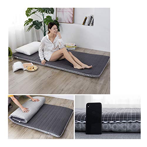 UYASDASFAFGS Dormitorio Estudiantil Plegable Esteras del Tatami,portátil Espesar Colchón Almohadilla Doble Single Futon Almohadilla Tatami Colchón Suelo para Home Camping-c 80x200cm(31x79inch)