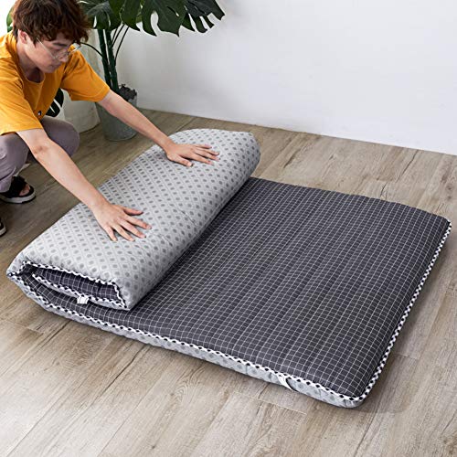 UYASDASFAFGS Dormitorio Estudiantil Plegable Esteras del Tatami,portátil Espesar Colchón Almohadilla Doble Single Futon Almohadilla Tatami Colchón Suelo para Home Camping-c 80x200cm(31x79inch)