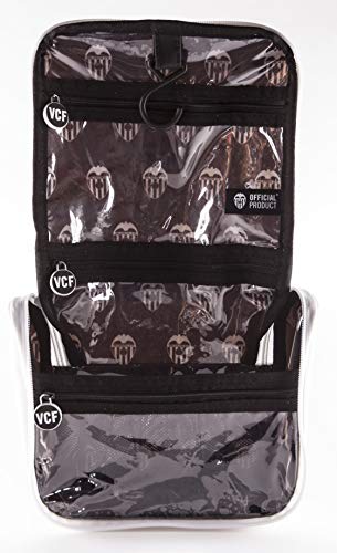 Valencia Club de Fútbol Neceser de Viaje - Producto Oficial del Equipo, con Percha para Colgar y Varias Alturas para Guardar Artículos de Aseo Valencia Club de Fútbol Neceser de Viaje - Producto Oficial del Equipo, con Percha para Colgar y Varias Alturas para Guardar Artículos de Aseo