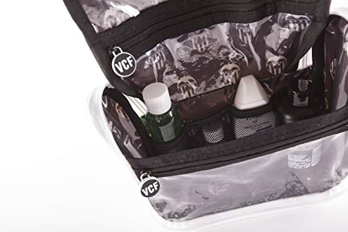 Valencia Club de Fútbol Neceser de Viaje - Producto Oficial del Equipo, con Percha para Colgar y Varias Alturas para Guardar Artículos de Aseo Valencia Club de Fútbol Neceser de Viaje - Producto Oficial del Equipo, con Percha para Colgar y Varias Alturas para Guardar Artículos de Aseo