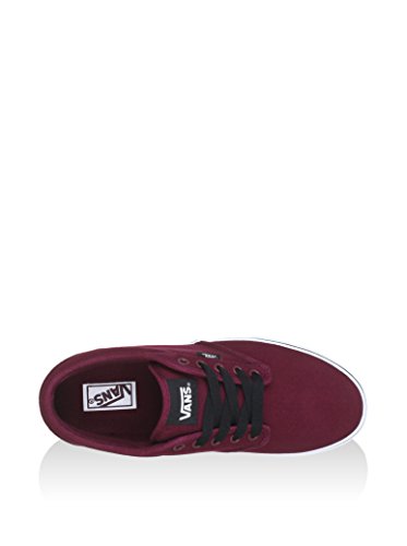 Vans Atwood Canvas, Sneaker Hombre, Rojo (Oxblood/White 8J3), 42 EU