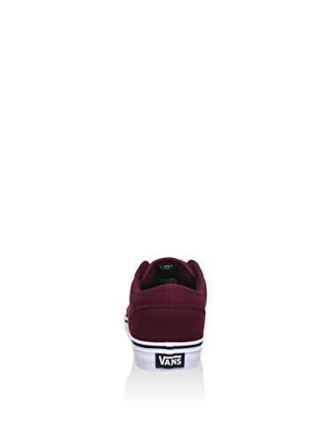 Vans Atwood Canvas, Sneaker Hombre, Rojo (Oxblood/White 8J3), 42 EU