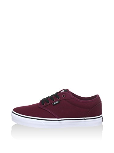 Vans Atwood Canvas, Sneaker Hombre, Rojo (Oxblood/White 8J3), 42 EU