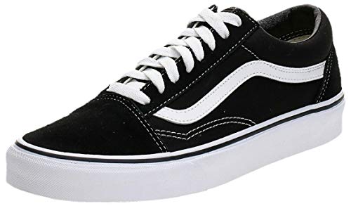 Vans Old Skool, Zapatillas Unisex Adulto, Negro (Black/White), 43